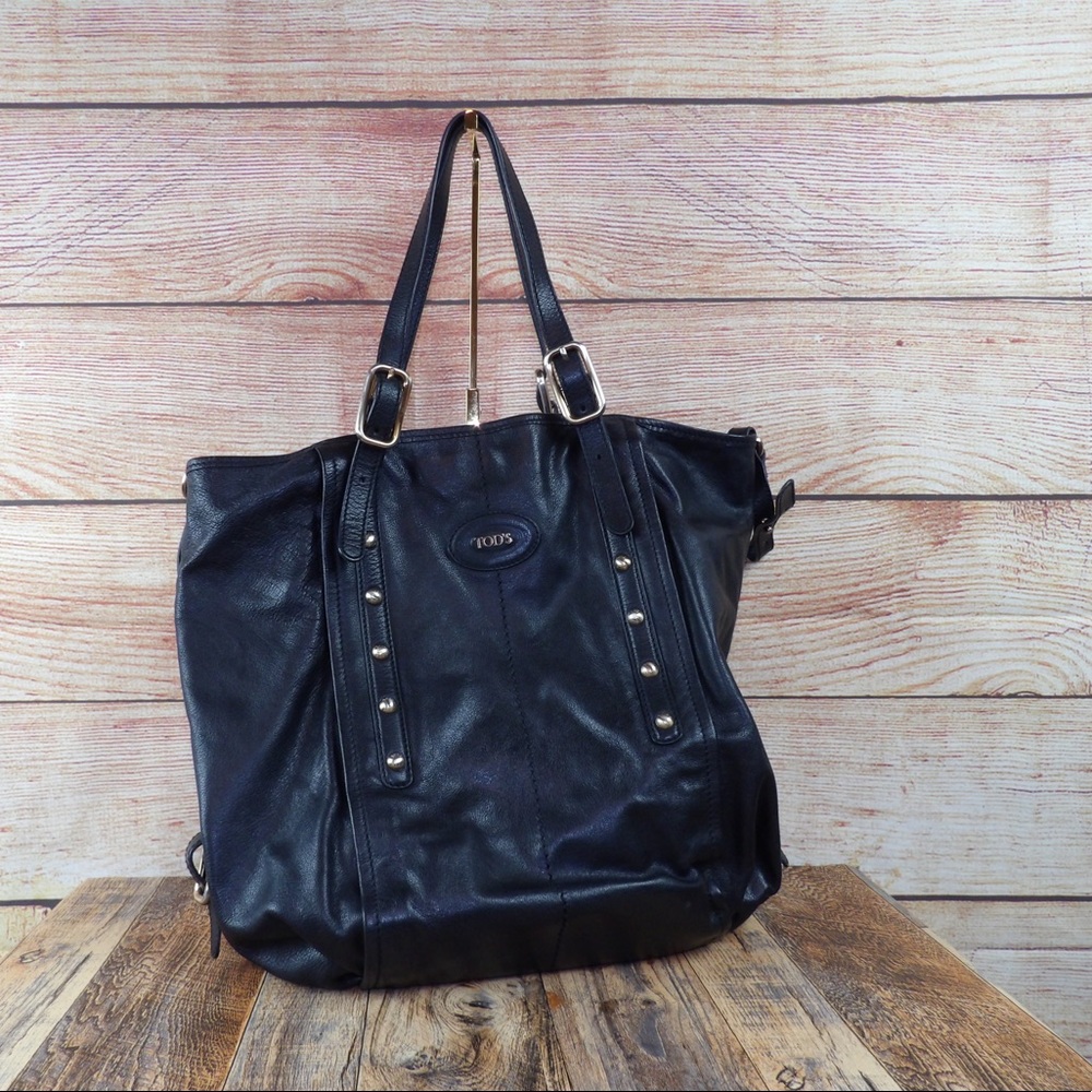 Tods leather tote